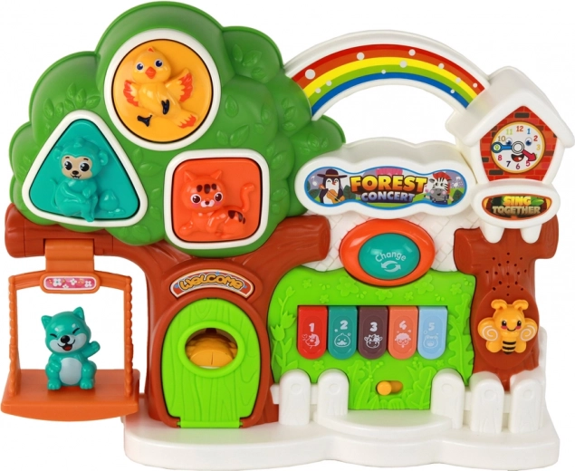 Interaktyvus medis, pilnas atradimų