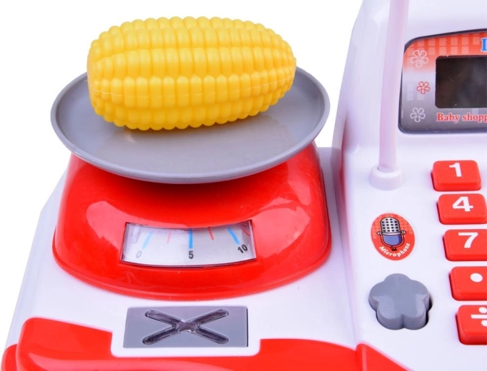 Svarstyklės ir skaičiuotuvas mokytis skaičiuoti