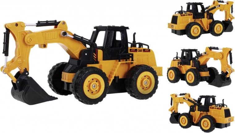 Funkcinė strėlė ir kaušas