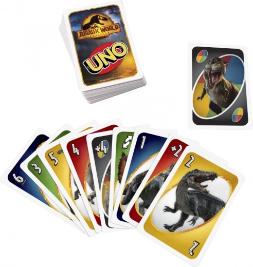 Klasikinis UNO su dinozaurų tematika