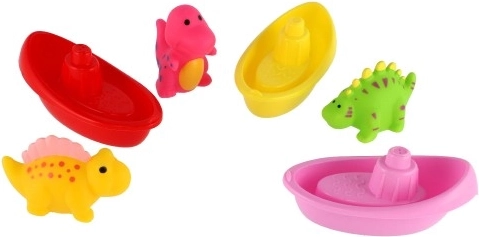 Floating boats for creative play