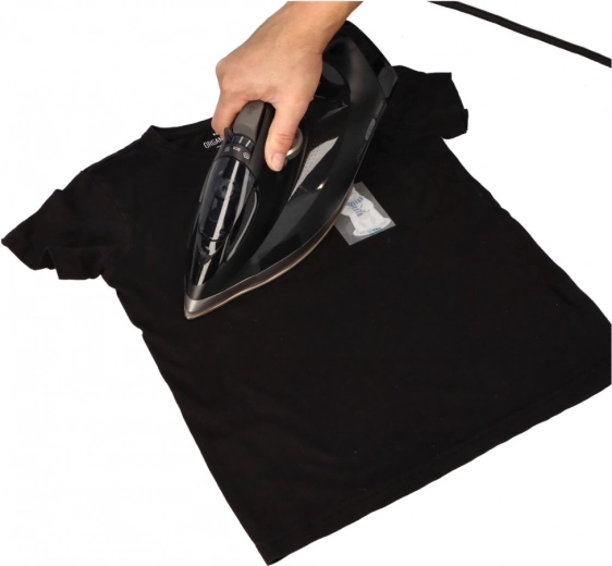 Lengvas ir greitas uždėjimas su lygintuvu