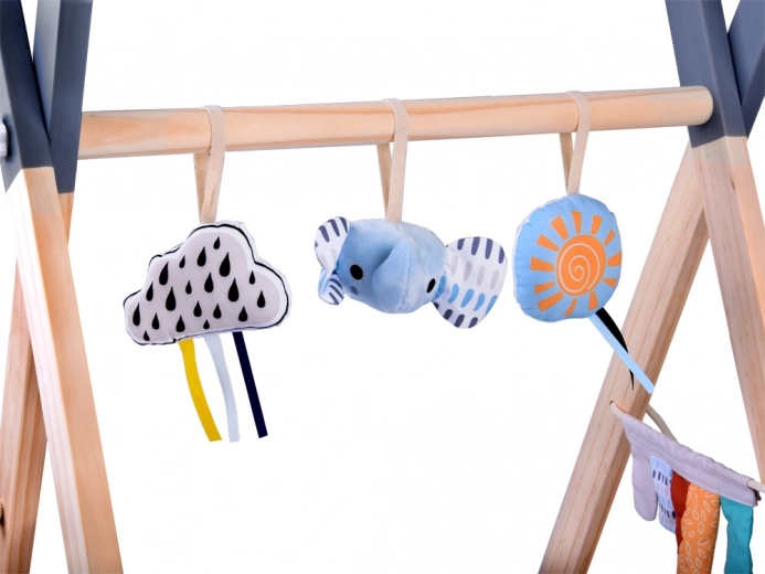 Sensoriniai žaislai jutimams lavinti