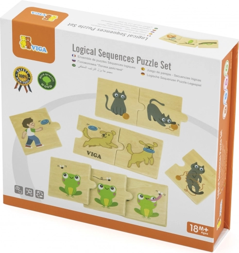 Loginių sekų mokymasis per žaidimą