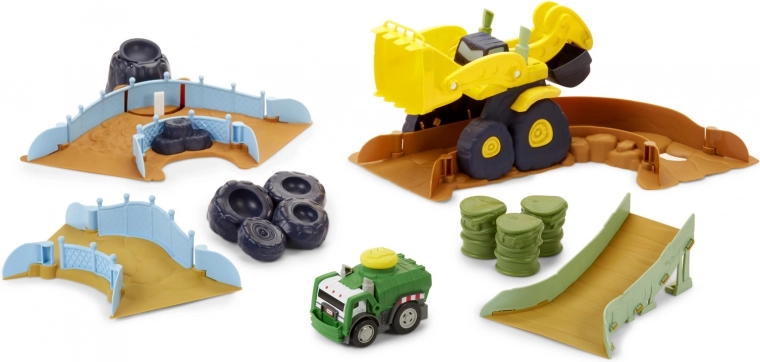 Modular track full of obstacles