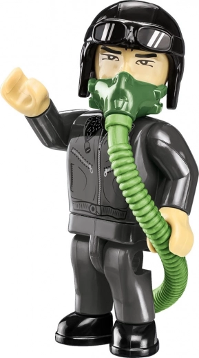 Pilot minifigure for even more detail