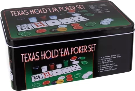 Pilna įranga TEXAS HOLD’EM