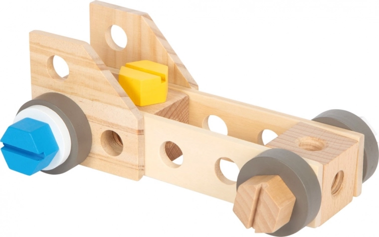 Build a race car following the instructions