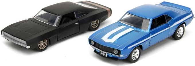 Du ikoniniai muscle cars viename rinkinyje