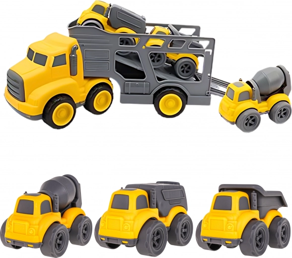 Vilkikas su atjungiama platforma