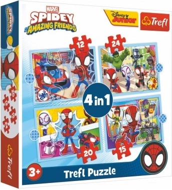 Mėgstami herojai iš MARVEL Spidey and His Amazing Friends