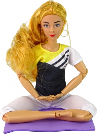 Realistic yoga poses