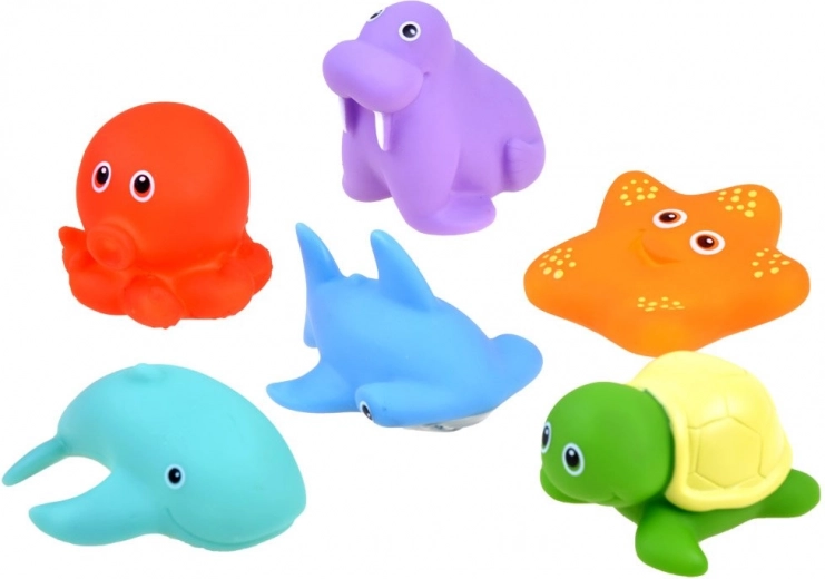 Linksmi vandens žaidimai su jūros draugais