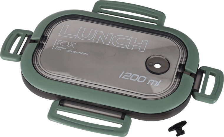 Sandarus dangtelis su 4 spaustukais