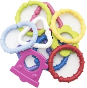 Barškutis ir kramtukas viename