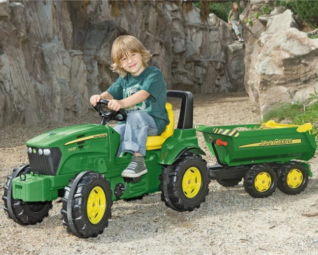 Suderinama su visais ROLLY TOYS traktoriais