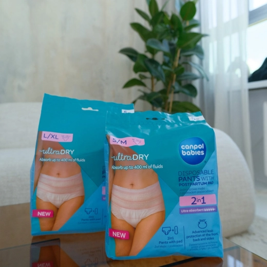 Ultra absorption up to 400 ml and 360° protection