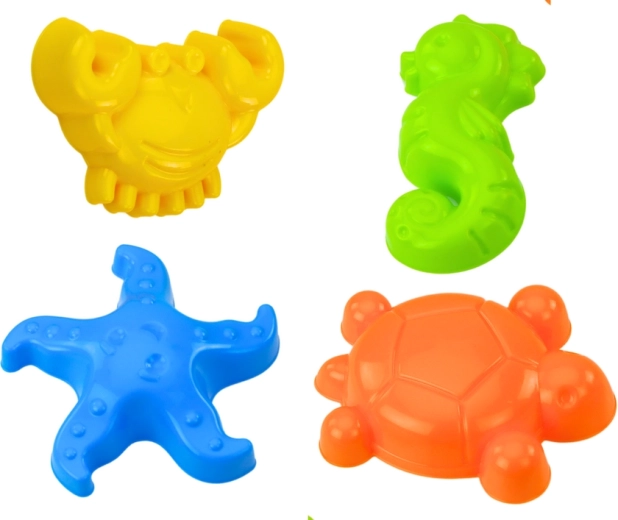 Ryškiaspalvės jūrų gyvūnų formelės