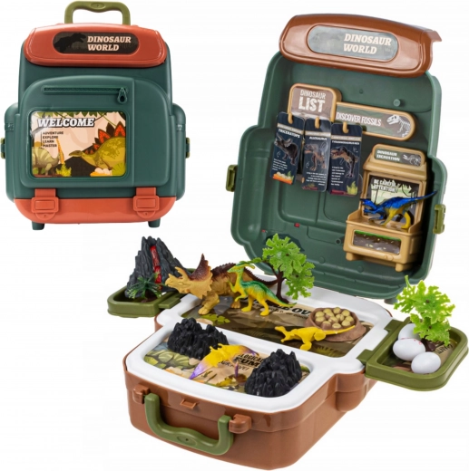 Nešiojamas 2 viename lagaminėlis: laikymas ir žaidimų pasaulis