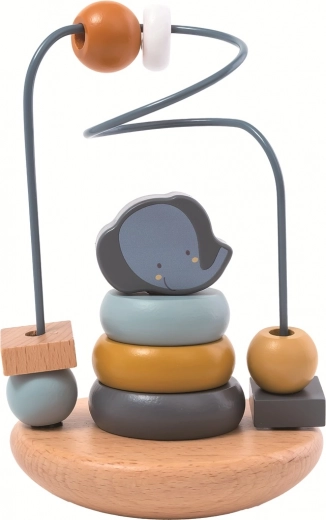 Motorinis labirintas ir vaivorykštės dėlionė