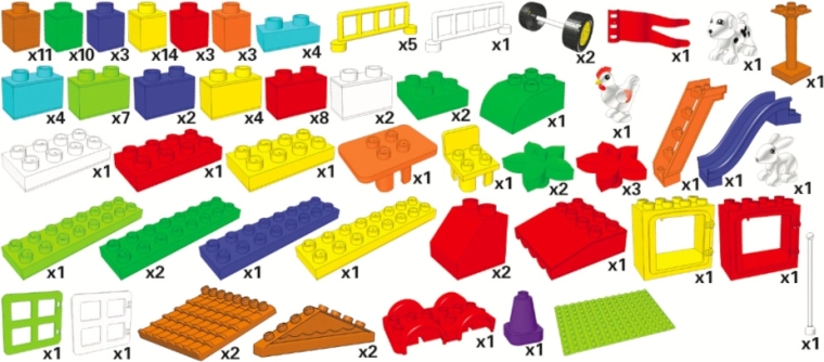 Suderinama su LEGO DUPLO ir JUNIOR