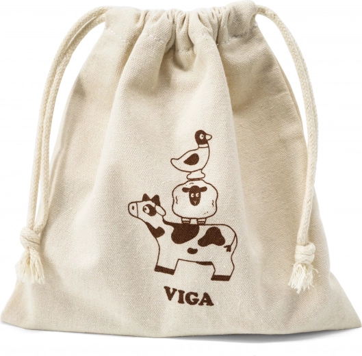 Praktiškas laikymas medvilniniame maišelyje