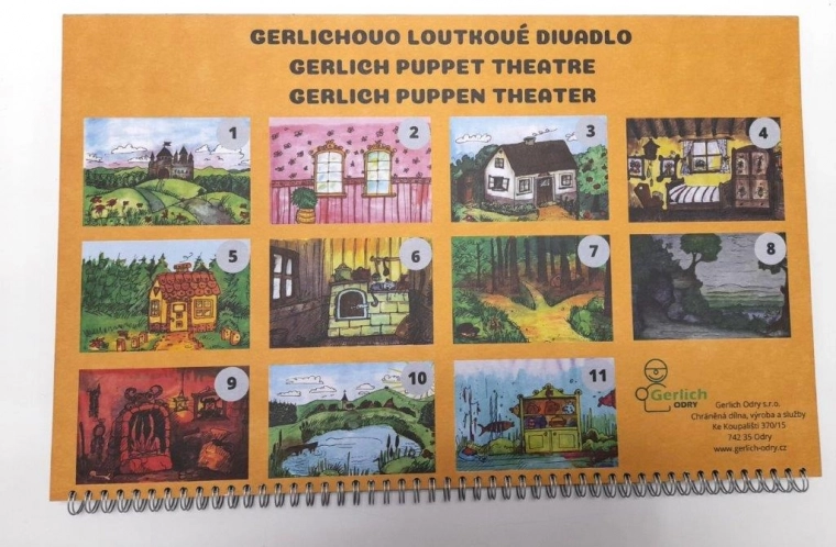 Scenos su spiraliniu įrišimu ir grindimis