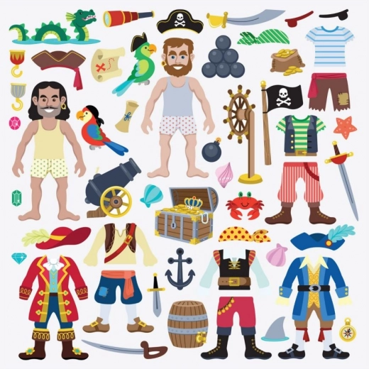 Turtingi piratų motyvai