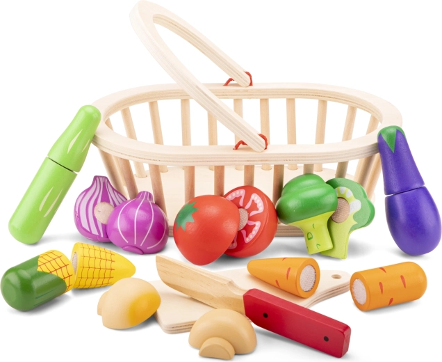 Colorful wooden design for little chefs