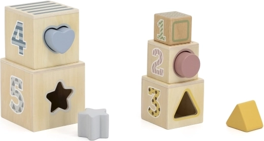 Dėliojamos kaladėlės ir formų rūšiavimas