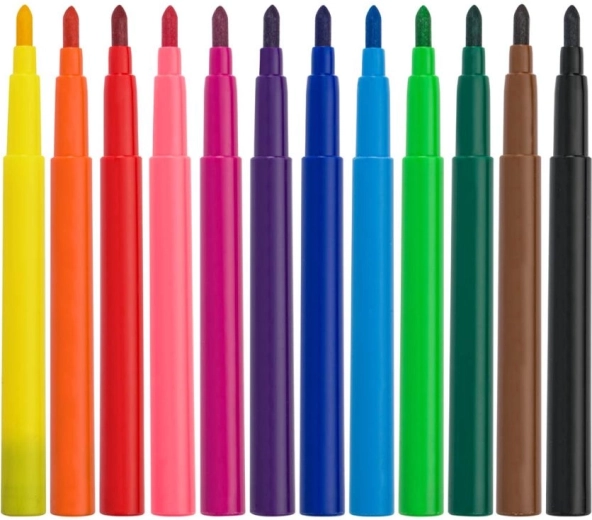 12 sodrių spalvų kūrybiniams projektams