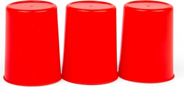 Easy tricks with cups and wand