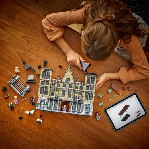 Intuityvus statymas su LEGO Builder programėle