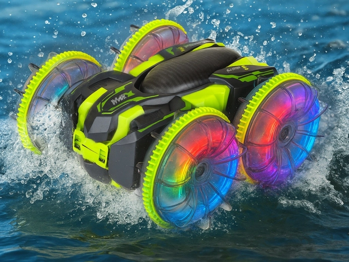 Amphibious ride: land and water