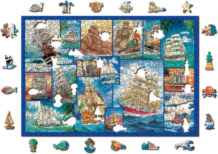 Uniquely Shaped Pieces