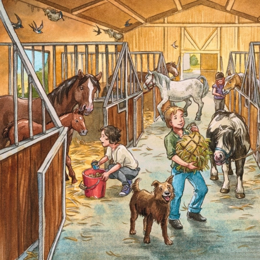 RAVENSBURGER kokybė lengvam dėliojimui