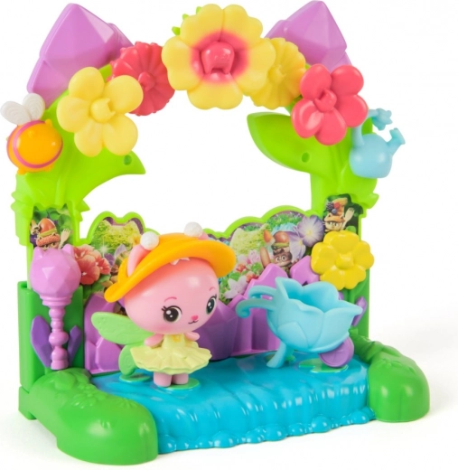 Interaktyvi gėlė ir judantys elementai