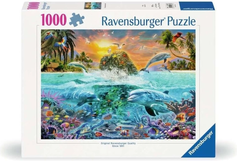 Patikrinta Ravensburger 1000 dalių kokybė