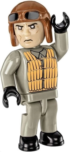 Two printed pilot minifigures