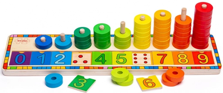 Mokymasis skaičių žaisminga forma