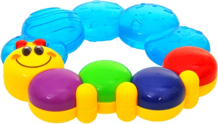 Švelnus dantenų masažas ir palengvėjimas dygstant