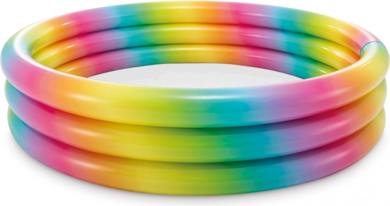 Vibrant rainbow design