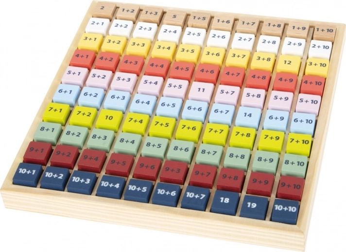 Learning addition up to 20 in a playful way