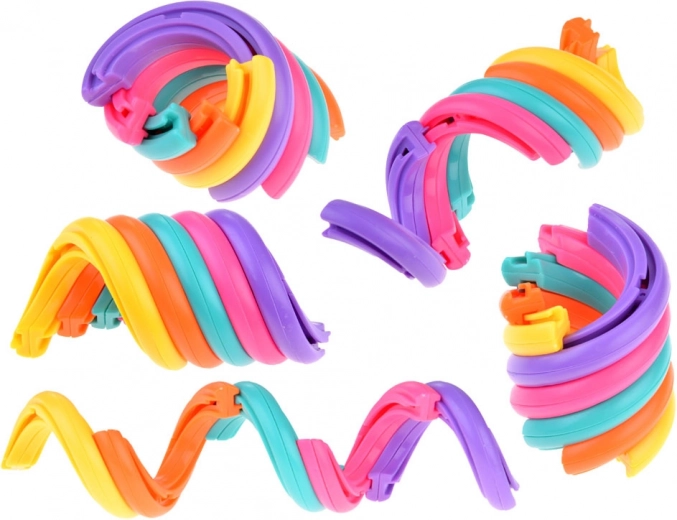 Ryškios vaivorykštės spalvos žaidimo džiaugsmui