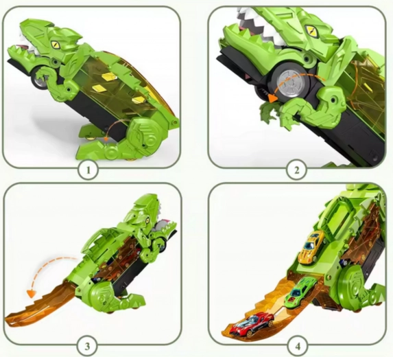 Išskleidžiama rampa greitoms lenktynėms