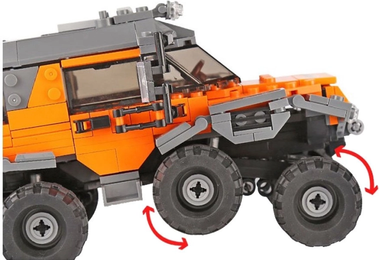 Guminiai ratai ir 8x8 valdymas