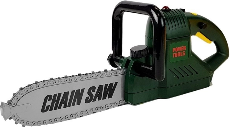 Realistiškas vaikiškas grandininis pjūklas