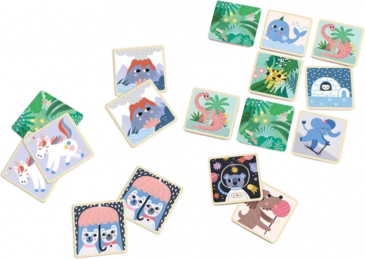 48 žaidimo kortelių ilgoms pramogų valandoms