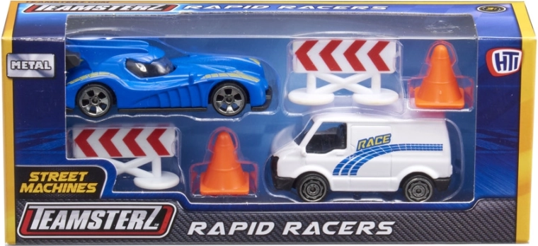 Complete racing set with accessories
