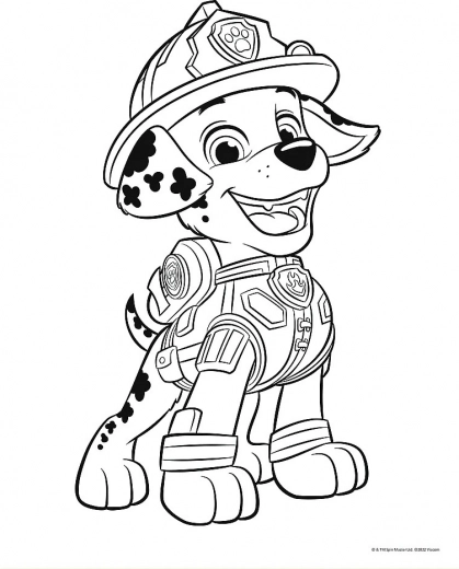 Coloring pages with favorite heroes